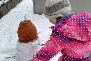 Hallo kleiner Schneemann!